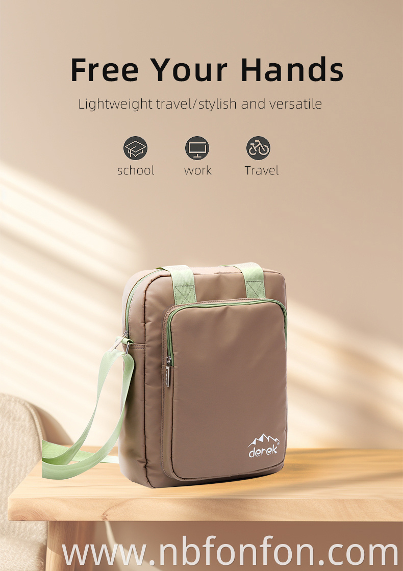 Outdoor travel essential shoulder bag